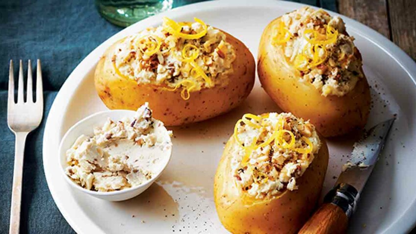 Pommes De Terre En Robe Des Champs Et Boursin Decouvrez Les Recettes De Cuisine De Femme Actuelle Le Mag