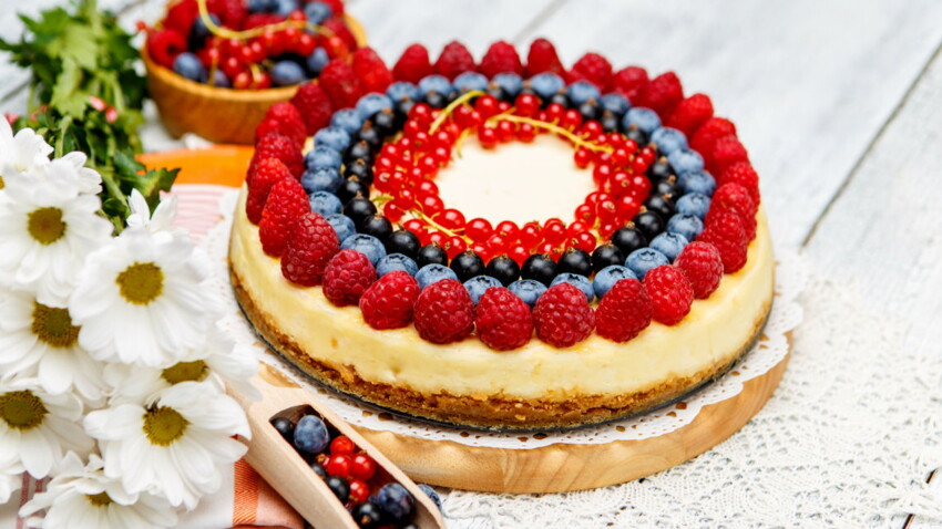 Bavarois Au Fromage Blanc Et Aux Fruits Rouges Rapide : Découvrez Les ...