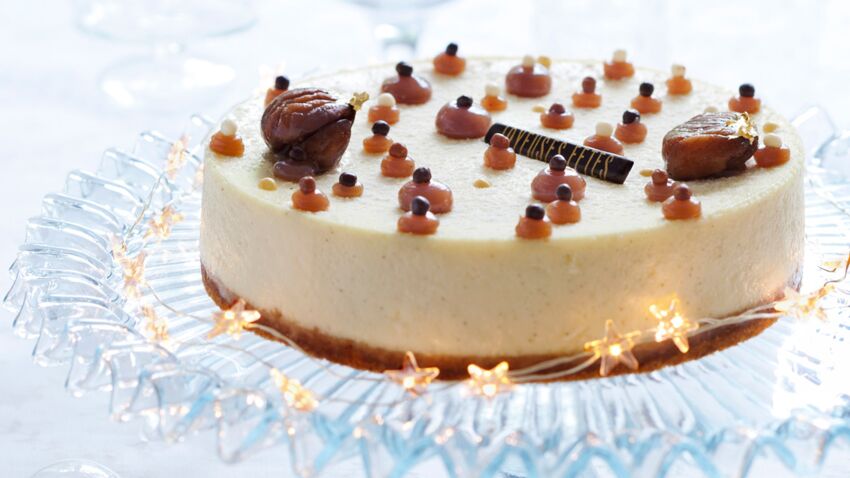 Cheesecake à la vanille et aux marrons glacés : découvrez les recettes de  cuisine de Femme Actuelle Le MAG