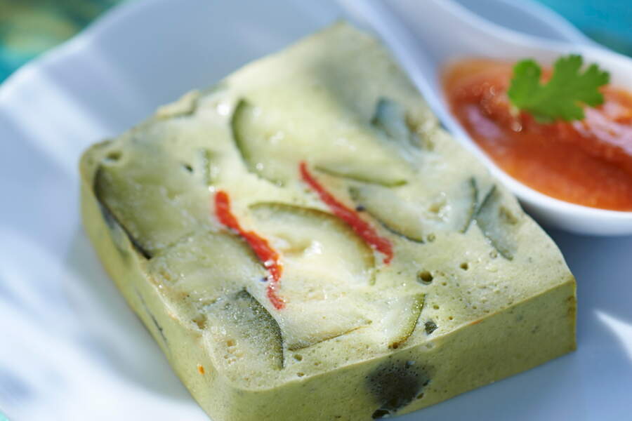 Les terrines végétariennes de l'été de la fraîcheur et de la