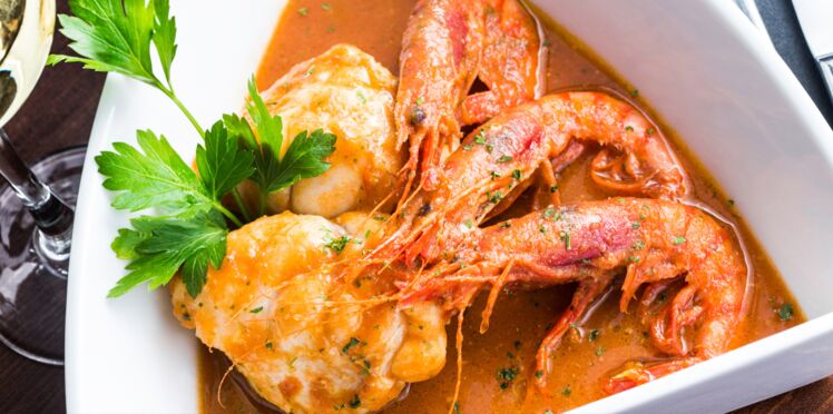 Lotte Et Langoustines A L Americaine Decouvrez Les Recettes De