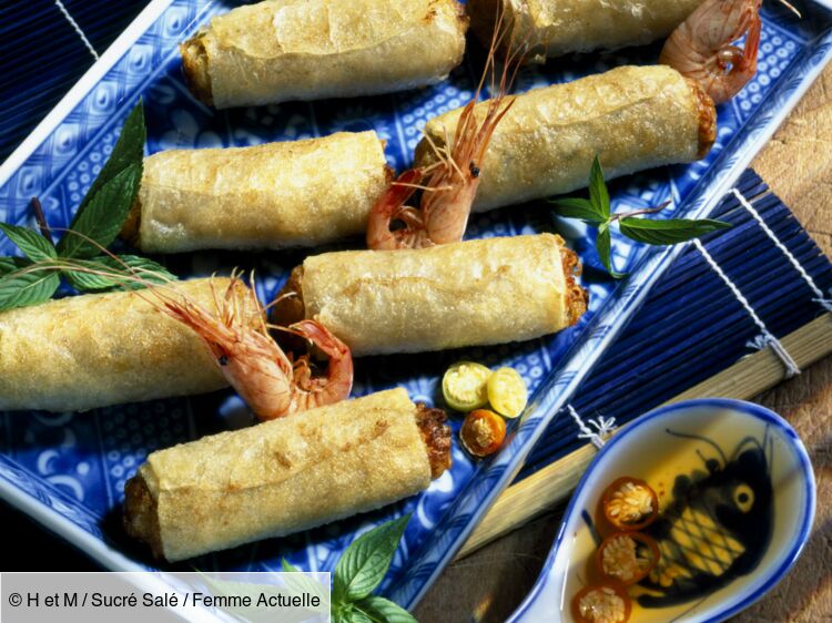 Nems aux crevettes rapide : découvrez les recettes de cuisine de Femme  Actuelle Le MAG