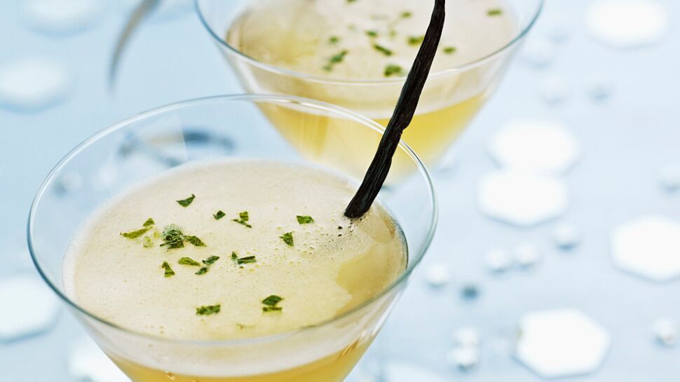 Cocktail de fête : mojito vanille-citron