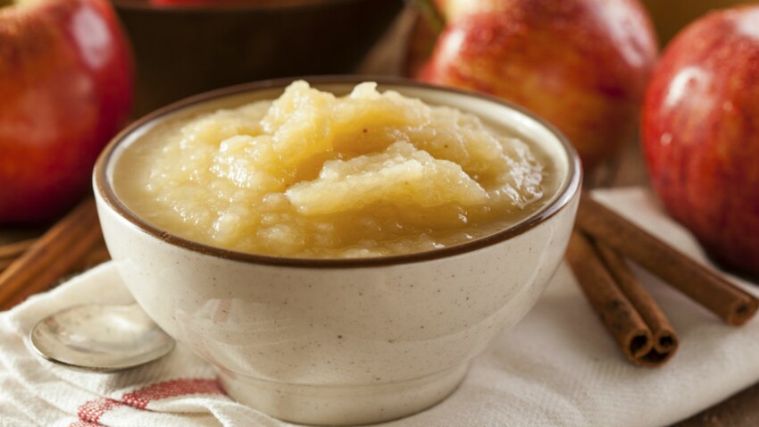 Compote Pomme Banane Cannelle Decouvrez Les Recettes De Cuisine De Femme Actuelle Le Mag