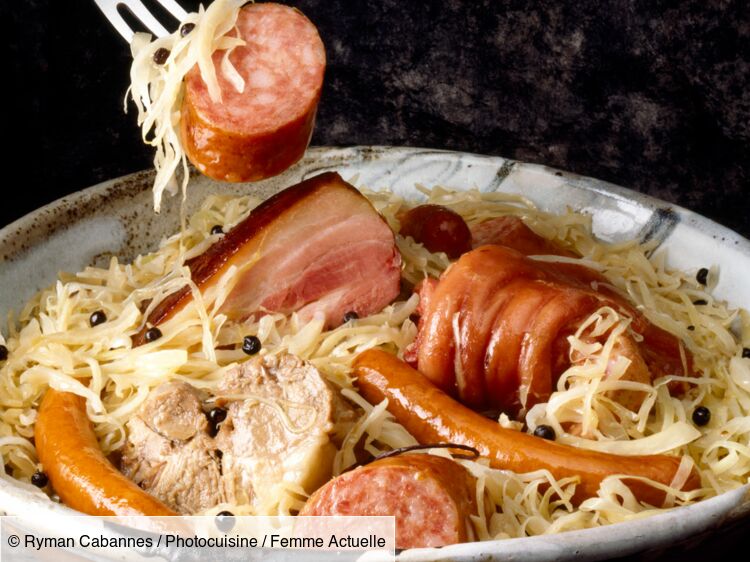 Choucroute alsacienne : découvrez les recettes de cuisine de Femme ...