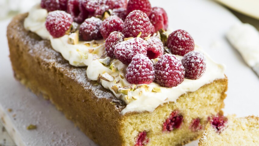 Gâteau Aux Framboises Découvrez Les Recettes De Cuisine De Femme Actuelle Le Mag 