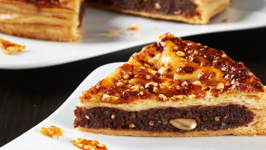 Galette Frangipane A La Nougatine Et Au Chocolat Decouvrez Les Recettes De Cuisine De Femme Actuelle Le Mag