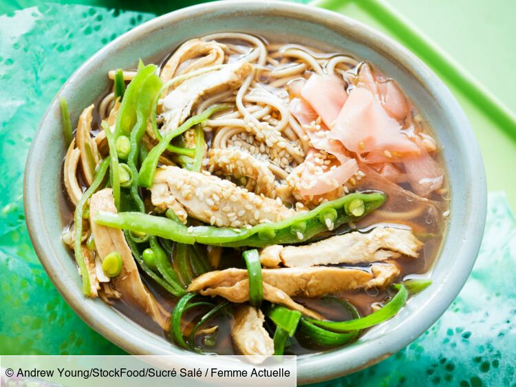 Soupe chinoise au poulet - Top Santé