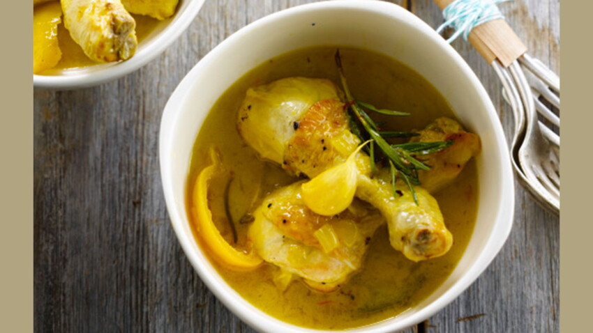 Curry de poulet aux citrons confits : découvrez les recettes de cuisine