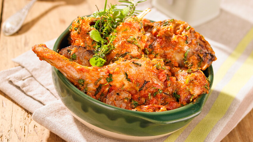 Lapin à La Provençale