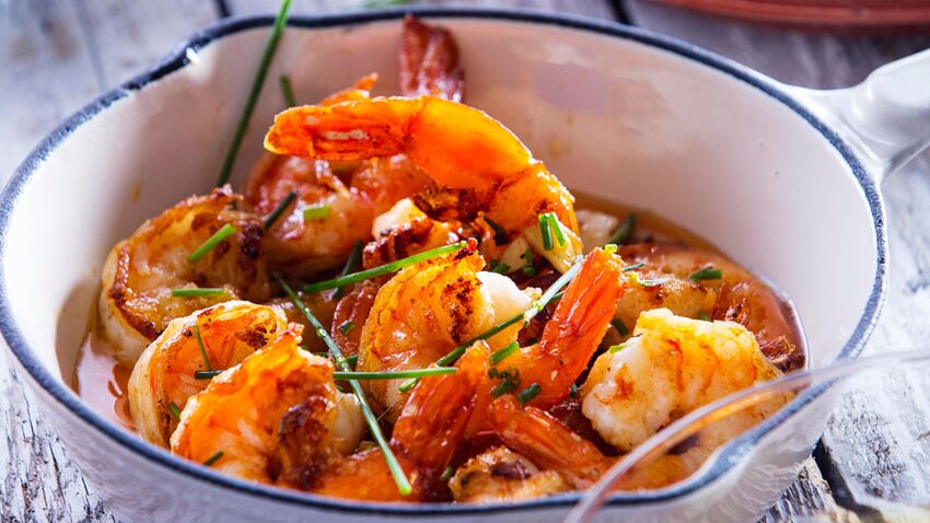 Crevettes sautées au piment rapide : découvrez les recettes de cuisine de  Femme Actuelle Le MAG