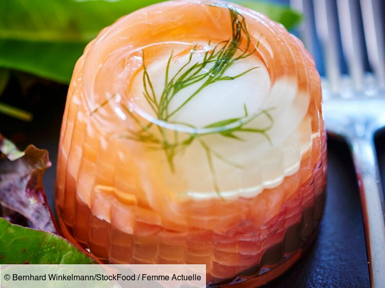 Aspic d'œuf au saumon fumé rapide : découvrez les recettes de cuisine de  Femme Actuelle Le MAG