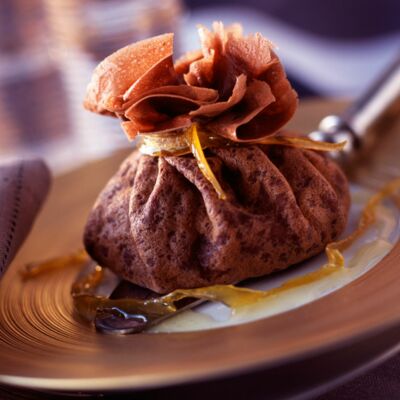 Oranges confites au chocolat facile : découvrez les recettes de Cuisine  Actuelle