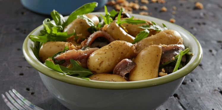 Salade De Rattes Du Touquet Aux Anchois