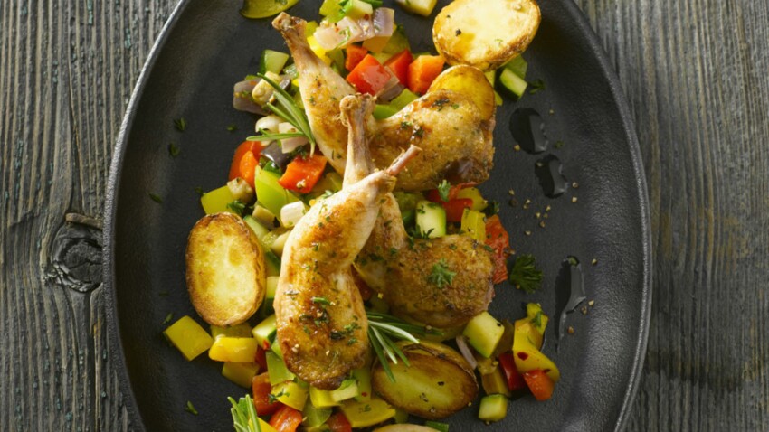 Cailles miel moutarde rapide : découvrez les recettes de cuisine de ...