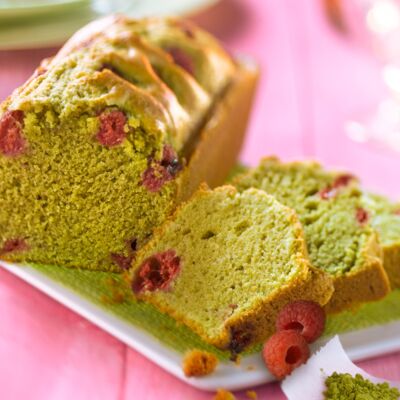 Cake Emeraude Au The Matcha Decouvrez Les Recettes De Cuisine De Femme Actuelle Le Mag