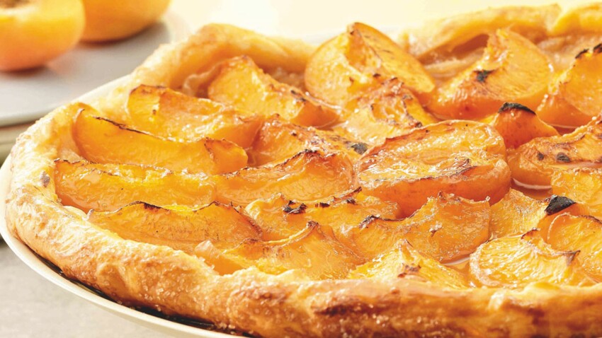 Tarte Fine Aux Abricots Rapide Découvrez Les Recettes De Cuisine De Femme Actuelle Le Mag