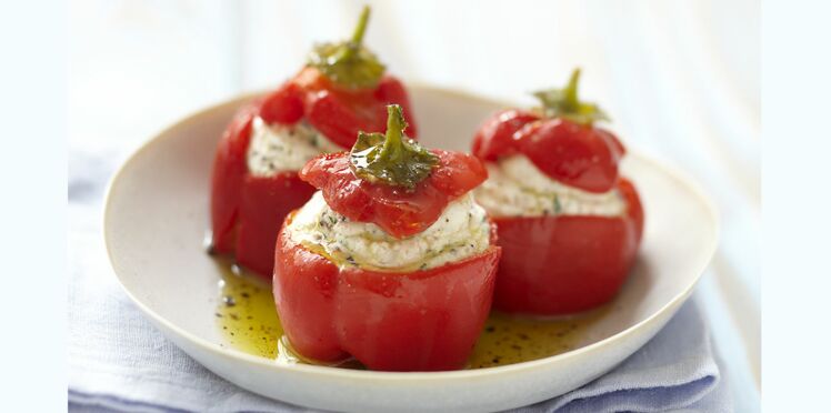 Poivrons Au Fromage Blanc Decouvrez Les Recettes De Cuisine De