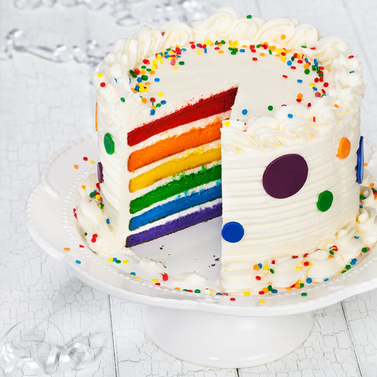 16 pièces décoration de gâteau anniversaire fille arc en ciel