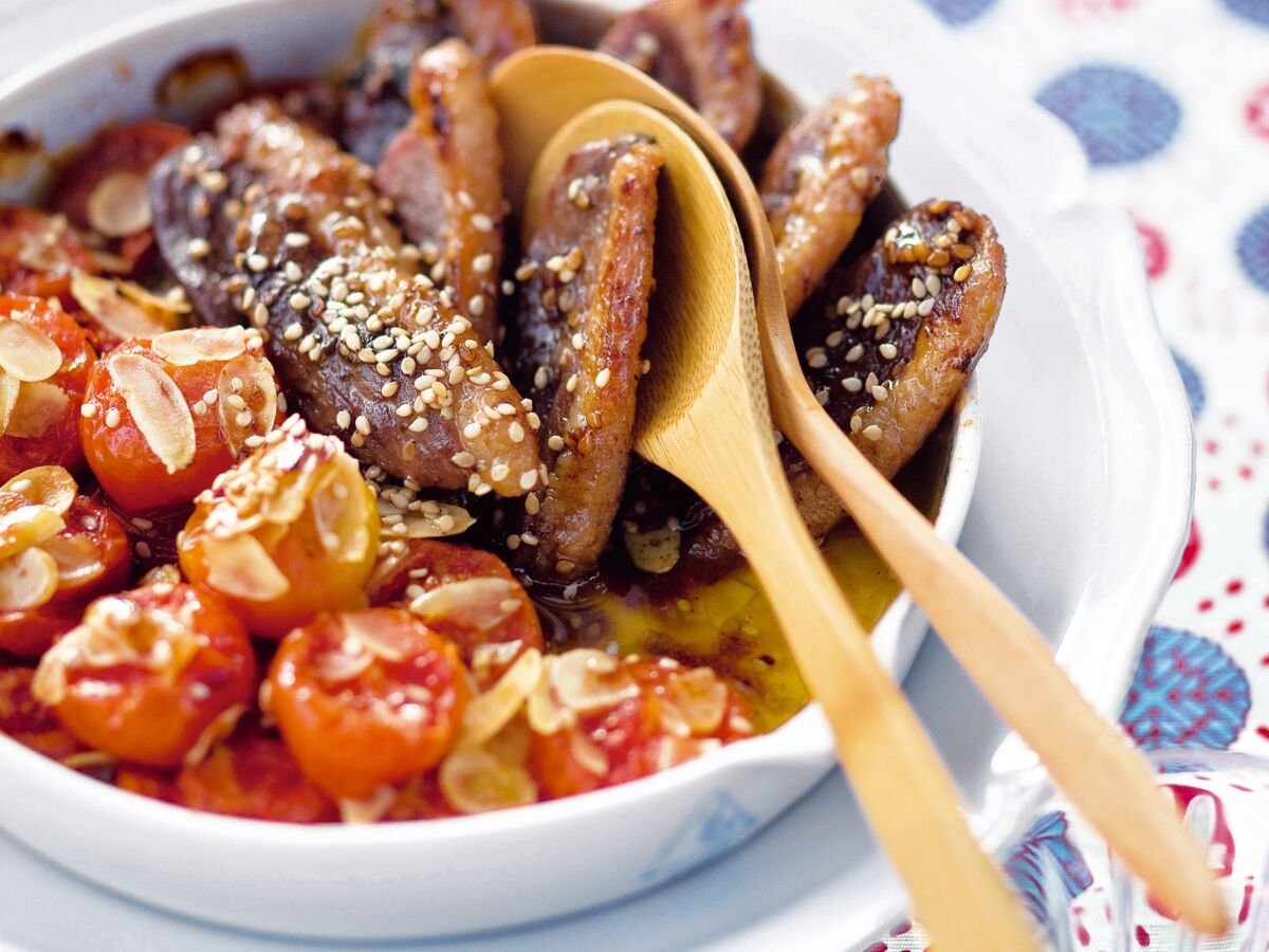 Recette Magret de canard aux raisins - La cuisine familiale : Un plat, Une  recette