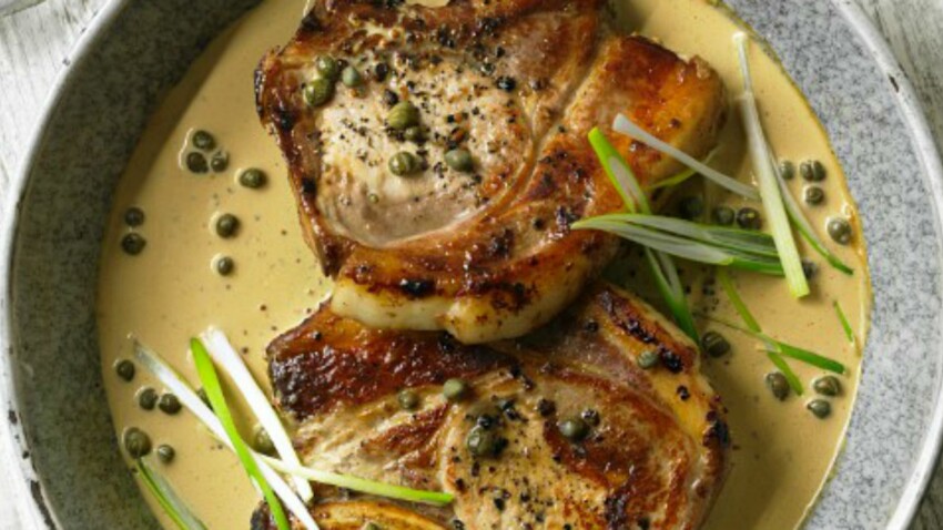 Côtes De Porc à La Moutarde Et Crème Rapide : Découvrez Les Recettes De ...