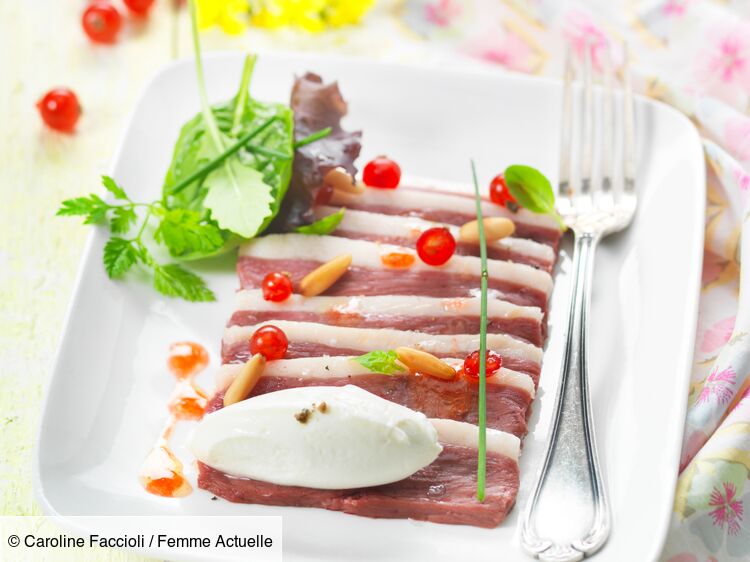 Paupiettes de canard aux groseilles