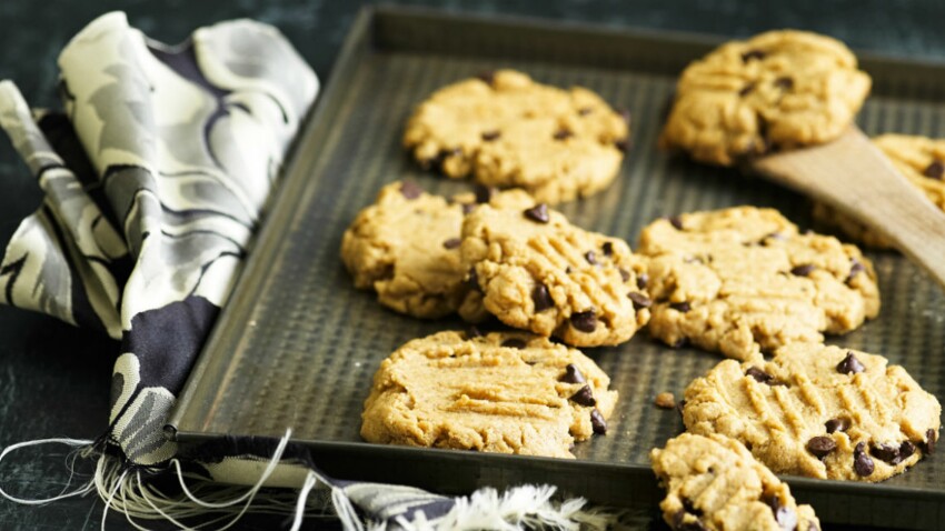 Cookies Au Beurre De Cacahuetes Maison Decouvrez Les Recettes De Cuisine De Femme Actuelle Le Mag