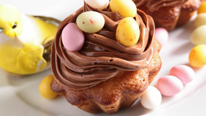 Cupcakes Au Chocolat Pour Paques Sans Gluten Decouvrez Les Recettes De Cuisine De Femme Actuelle Le Mag