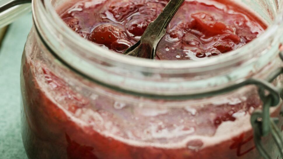 Confiture de fraises au miel et au gingembre