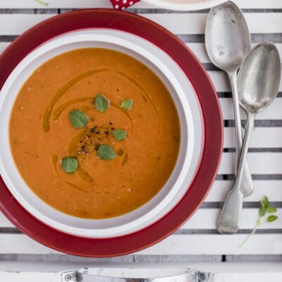 Soupe Tomate Thermomix Decouvrez Les Recettes De Cuisine De Femme Actuelle Le Mag