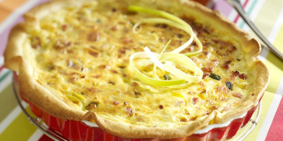 Quiche Poireaux Jambon Facile : Découvrez Les Recettes De Cuisine De ...