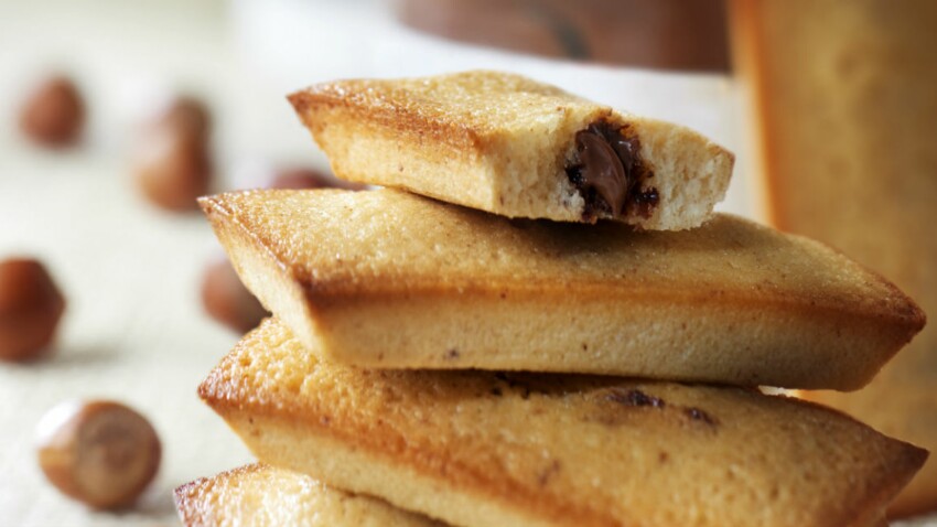 Financiers Au Nutella Decouvrez Les Recettes De Cuisine De Femme Actuelle Le Mag