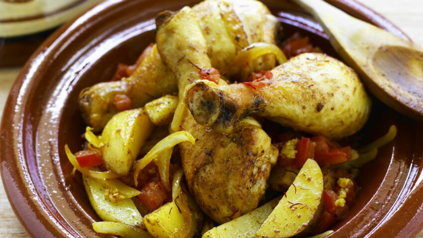 Poulet Marocain Decouvrez Les Recettes De Cuisine De Femme Actuelle Le Mag