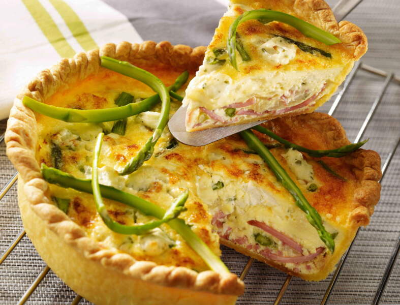 Quiches et tartes salées les meilleures recettes de printemps Femme Actuelle
