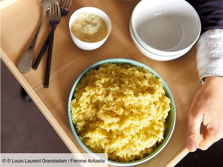 Risotto riz noir facile : découvrez les recettes de Cuisine Actuelle
