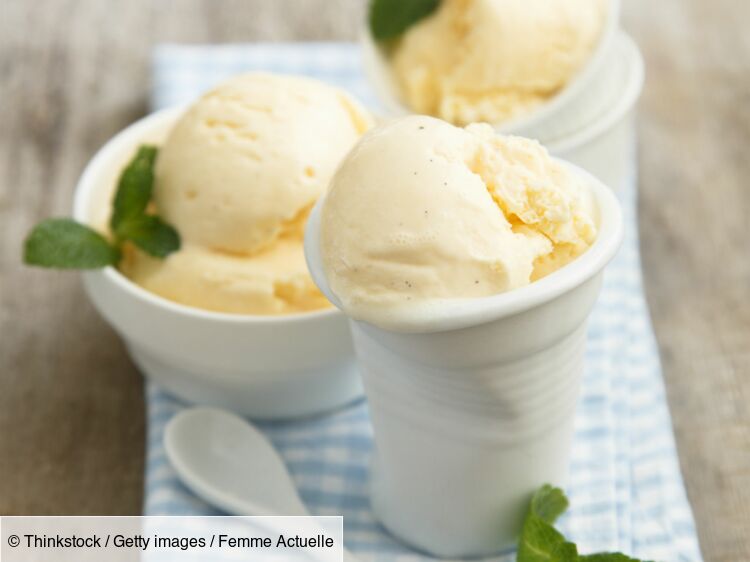 En étapes: crème glacée sans sorbetière - 5 ingredients 15 minutes