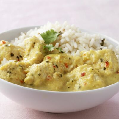 Curry de poulet et riz Recette