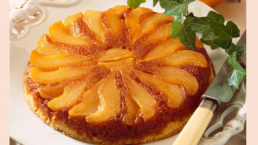 Tarte Quatre Quarts Aux Poires Decouvrez Les Recettes De Cuisine De Femme Actuelle Le Mag