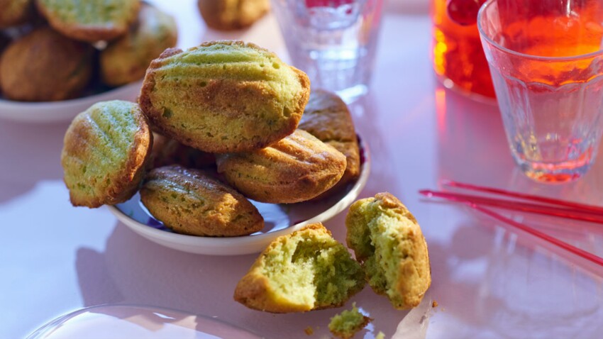 Madeleines Salees Toutes Vertes Decouvrez Les Recettes De Cuisine De Femme Actuelle Le Mag