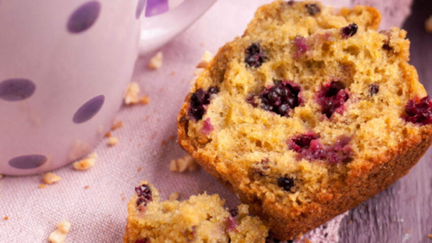 Muffins Aux Mures Sauvages Facon Gateau Au Yaourt Decouvrez Les Recettes De Cuisine De Femme Actuelle Le Mag