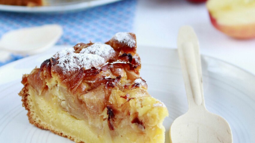 Gateau Aux Pommes Facile Decouvrez Les Recettes De Cuisine De Femme Actuelle Le Mag