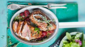 Magret de canard aux girolles et petits navets facile : découvrez les  recettes de Cuisine Actuelle