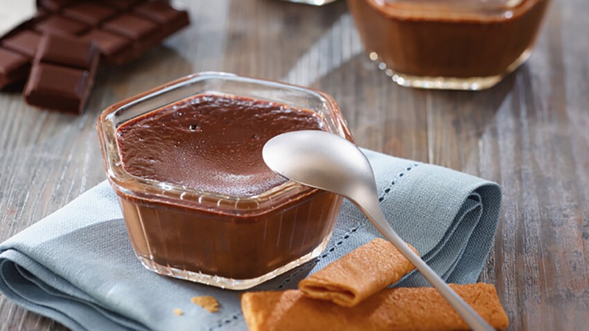 Crèmes au chocolat noir rapide : découvrez les recettes de cuisine de ...