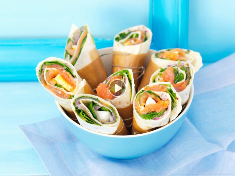 50 recettes de wraps irrésistibles Femme Actuelle Le MAG