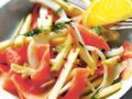 Salade de saumon fumé et fenouil croquant