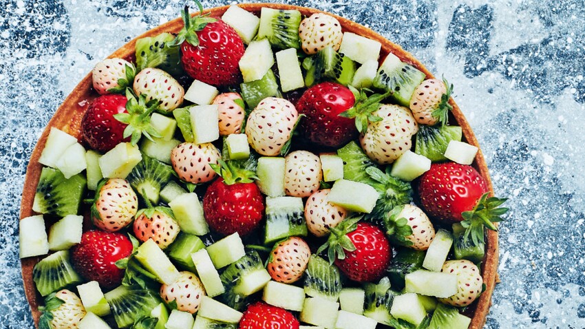 Tarte Kiwi Fraise Pomme Decouvrez Les Recettes De Cuisine De Femme Actuelle Le Mag