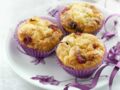 Muffins pommes, cranberries et fromage