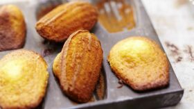 Madeleines au cœur fondant chocolat noisettes Régilait - Modes et travaux