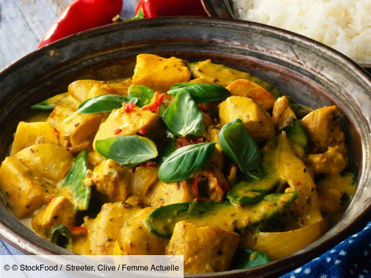 Curry thaï de bœuf, pois gourmands et riz - Cookidoo® – the