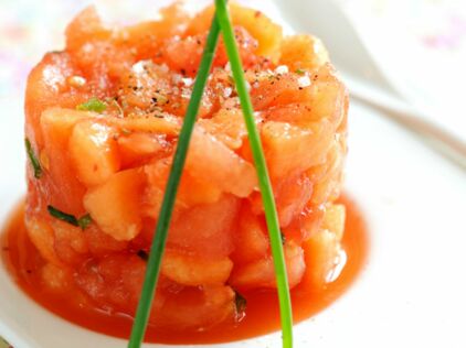 Tartare Aux Tomates Et Au Melon Decouvrez Les Recettes De